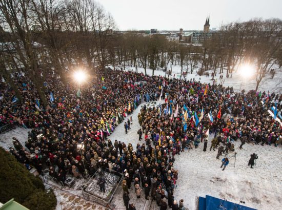 Eesti Vabariigi 99. aastapäeva tähistamine